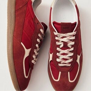 ALOHAS Red and Cream Women's Shoes